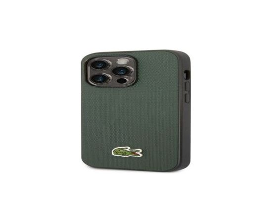 Lacoste Apple  14 Pro Max Iconic Petit Pique Logo Case Dark Green