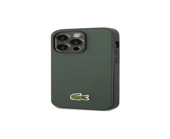 Lacoste Apple  iPhone 14 Pro Iconic Petit Pique Logo Case Dark Green