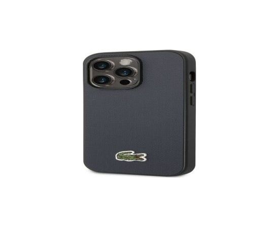 Lacoste Apple  iPhone 14 Pro Max Iconic Petit Pique Logo Case Blue