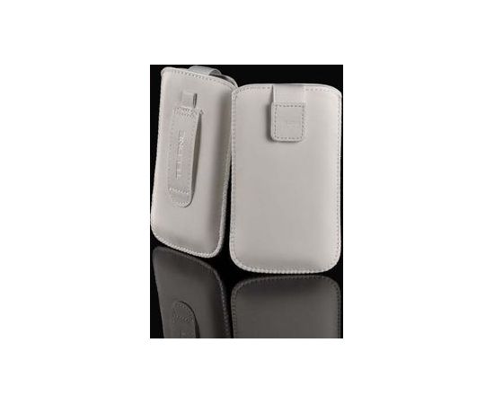 iLike Universal  Leather Pocket Case XS White