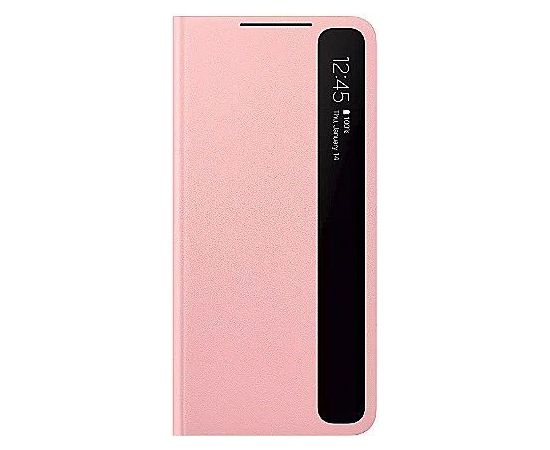 Samsung   Galaxy S21 Plus Smart Clear View Cover Pink