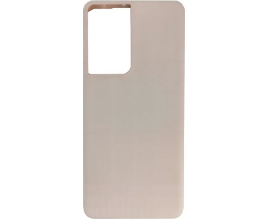 Evelatus Samsung  Galaxy S21 Ultra Nano Silicone Case Soft Touch TPU Beige