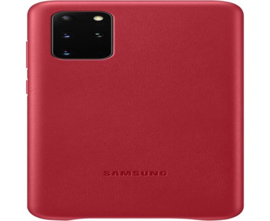 Samsung   Galaxy S20 Plus Leather Cover Red