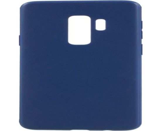 Evelatus Samsung  Galaxy S9 Plus Premium Soft Touch Silicone Case Midnight Blue