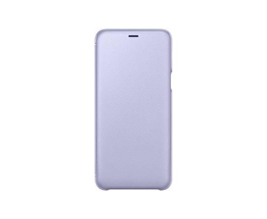 Samsung   A6 Plus 2018 A605 Wallet Cover Purple
