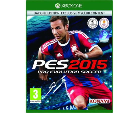 XBOX1 Pro Evolution Soccer 2015 (PES) Day One Edition Xbox One video spēle