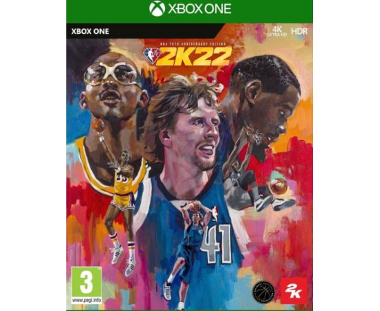 XBOX1 NBA 2K22 75th Anniversary Edition Xbox One video spēle