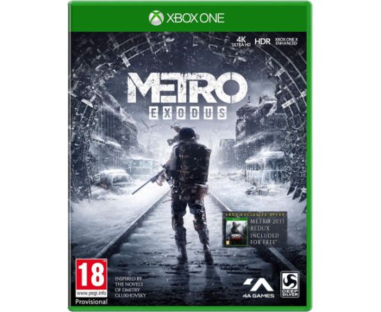 XBOX1 Metro Exodus Xbox One video spēle