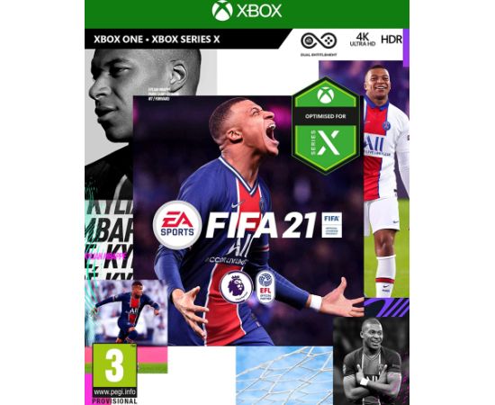 XBOX1 FIFA 21 Xbox One (ENG audio) video spēle