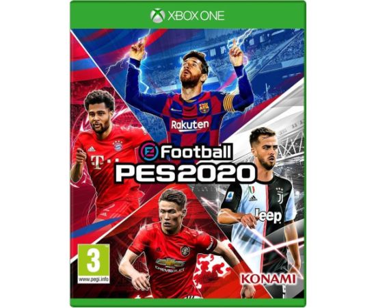 XBOX1 eFootball PES 2020 Xbox One video spēle