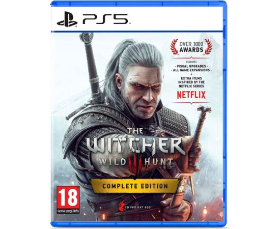 PS5 The Witcher III (3) Wild Hunt Complete Edition Playstation 5 (PS5) video spēle