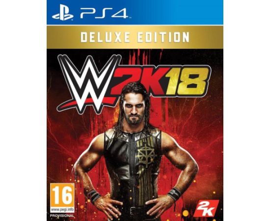 PS4 WWE 2K18 Deluxe Edition Playstation 4 (PS4) video spēle