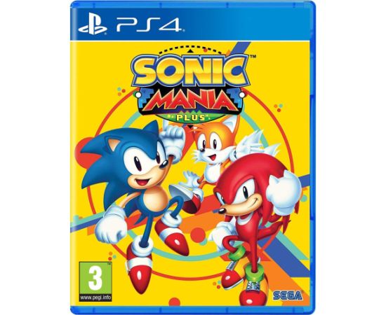 PS4 Sonic Mania Plus Playstation 4 (PS4) video spēle