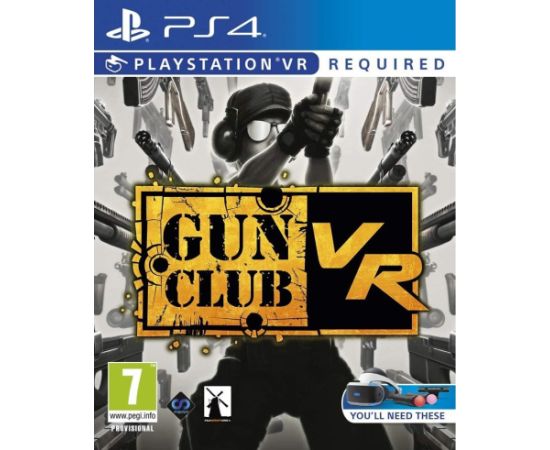 PS4 Gun Club VR Playstation 4 (PS4) video spēle