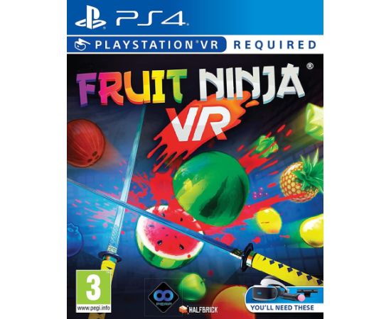PS4 Fruit Ninja (VR) Playstation 4 (PS4) video spēle