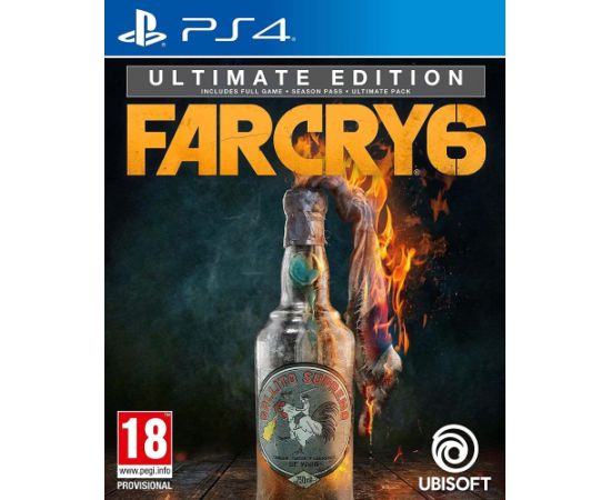PS4 Far Cry 6 Ultimate Edition Playstation 4 (PS4) video spēle