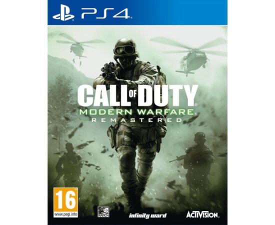 PS4 Call of Duty Modern Warfare Remastered Playstation 4 (PS4) video spēle