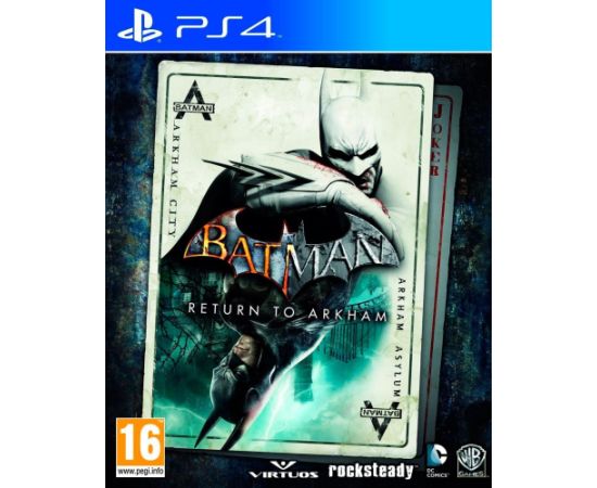 PS4 Batman Return to Arkham HD Collection Playstation 4 (PS4) video spēle