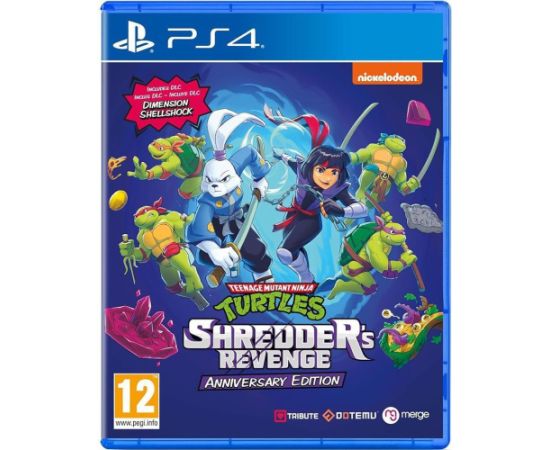 Merge Games PS4 Teenage Mutant Ninja Turtles: Shredders Revenge - Anniversary Edition