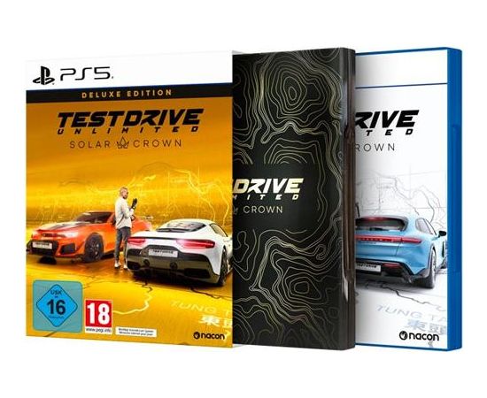 PS5 Test Drive Unlimited Solar Crown Deluxe Edition Playstation 5 video spēle