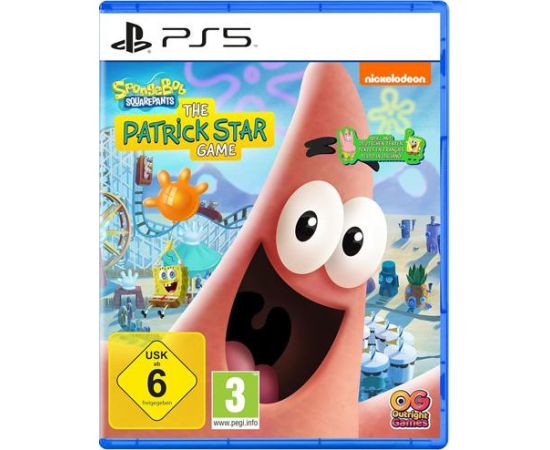 PS5 SpongeBob Patrick Star Game Playstation 5 video spēle
