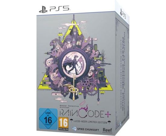 PS5 Master Detective Archives RAIN CODE PLUS Lucid-Noir Limited Edition Playstation 5 video spēle