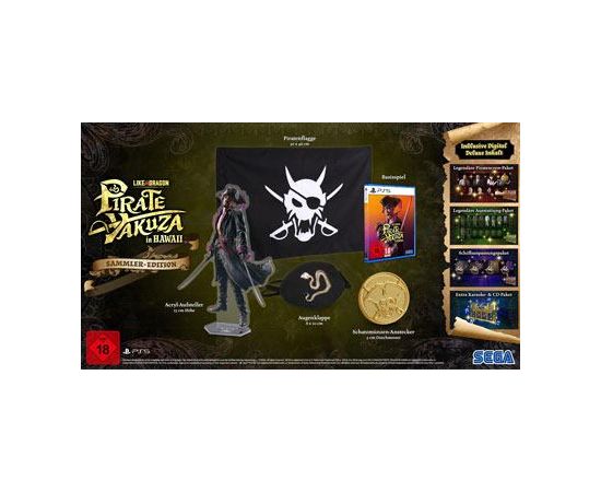PS5 Like a Dragon Pirate Yakuza in Hawaii Collectors Edition Playstation 5 video spēle