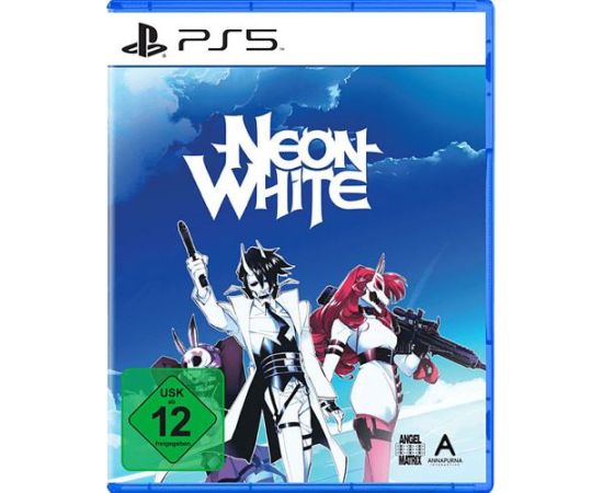 PS5 Neon White Playstation 5 video spēle
