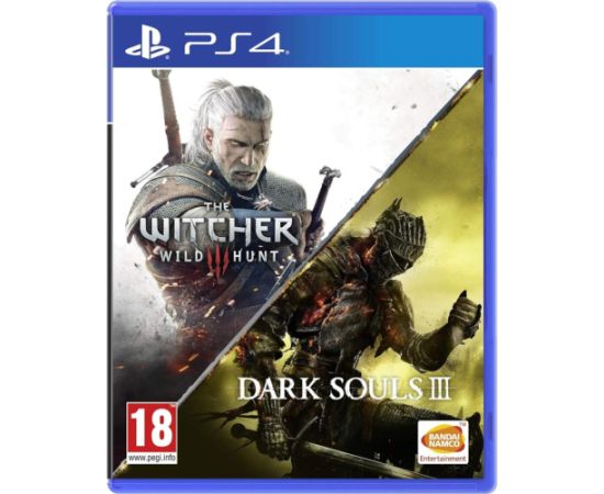 Bandai PS4 The Witcher 3 Wild Hunt + Dark Souls III