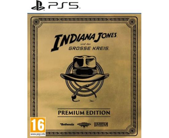 PS5 Indiana Jones und der Große Kreis Premium Edition Playstation 5 video spēle