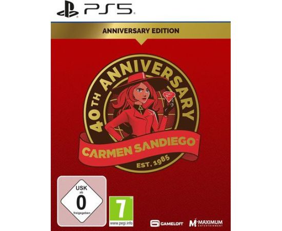 PS5 Carmen Sandiego 40th Anniversary Edition Playstation 5 video spēle