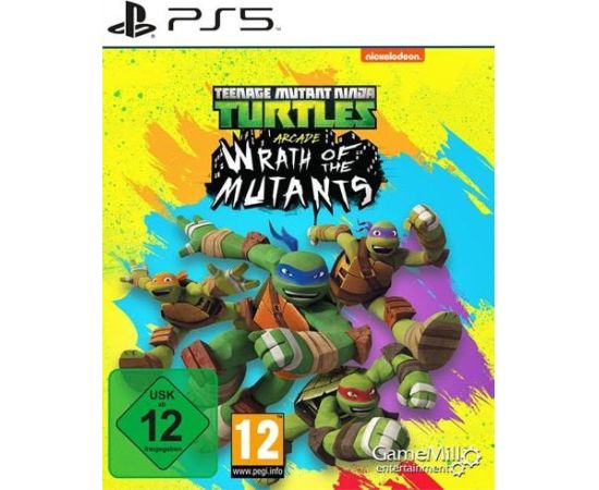 PS5 Teenage Mutant Ninja Turtles Wrath of the Mutants Playstation 5 video spēle