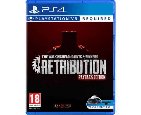PS4 VR Walking Dead Saints and Sinners 2 Retribution Payback Edition Playstation 4 video spēle