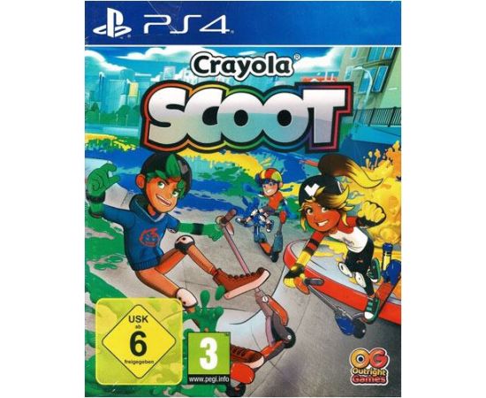 PS4 Crayola Scoot Playstation 4 video spēle