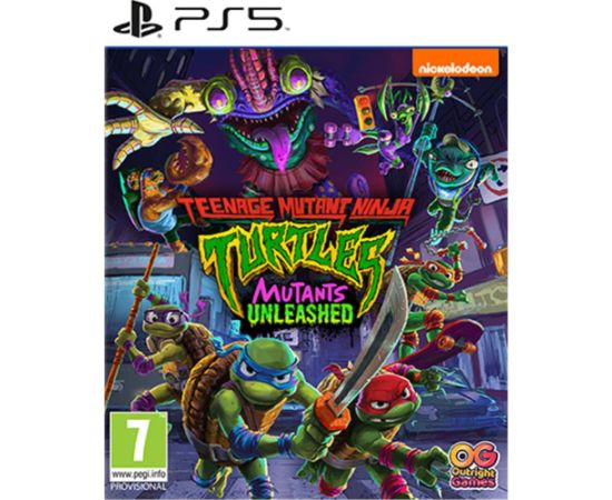 PS5 Teenage Mutant Ninja Tutles: Mutants Unleashed Deluxe Edition Playstation 5 video spēle