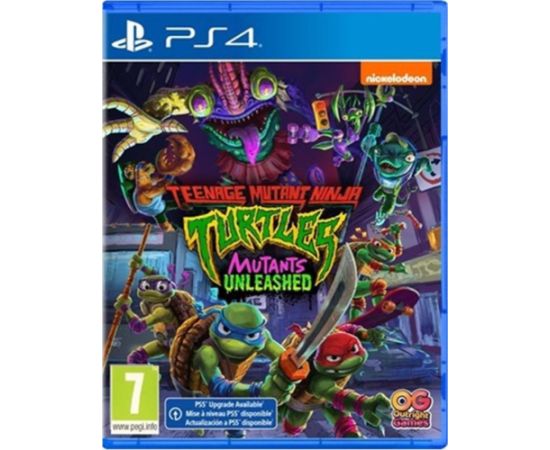 PS4 Teenage Mutant Ninja Turtles : Mutants Unleashed Playstation 4 video spēle