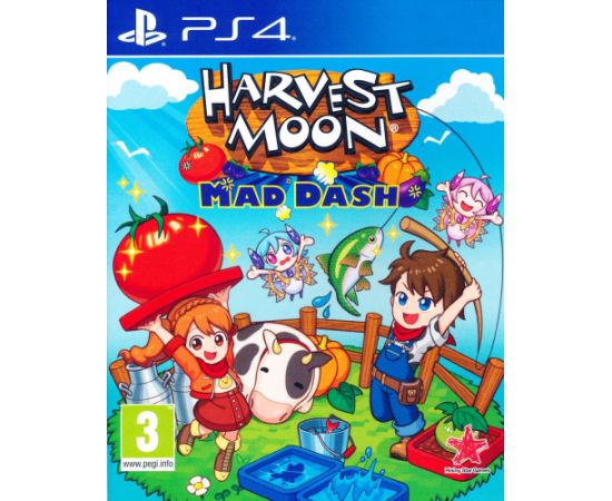 Harvest Moon Mad Dash Playstation 4 (PS4) video spēle