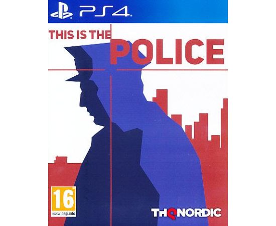 This is the Police Playstation 4 (PS4) video spēle