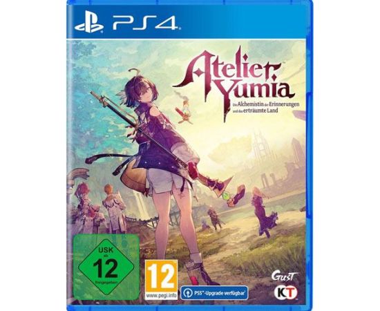 PS4 Atelier Yumia Die Alchemistin der Erinnerungen und das erträumte Land Playstation 4 video spēle