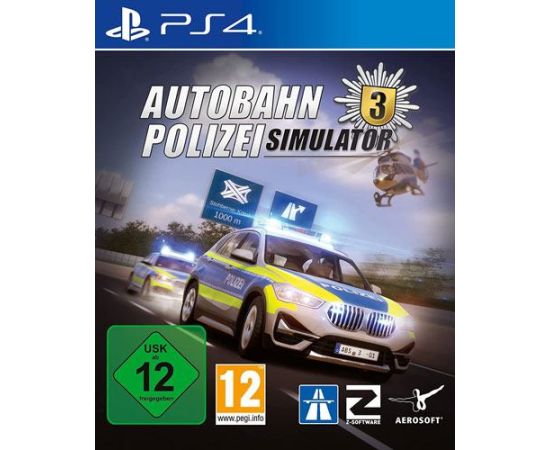 PS4 Autobahn-Polizei Simulator 3 Playstation 4 video spēle