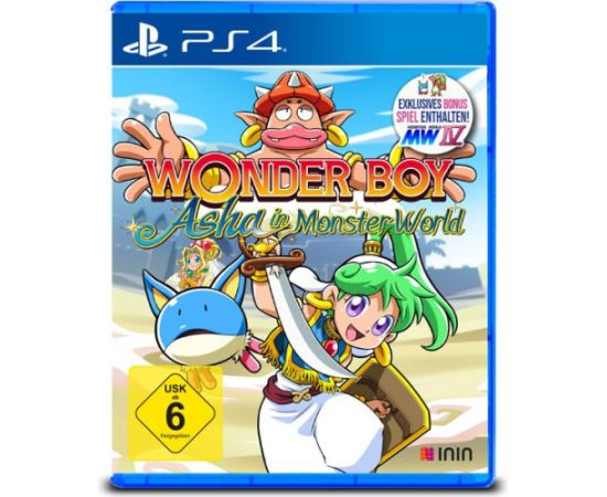 PS4 Wonder Boy Asha in Monster World Playstation 4 video spēle