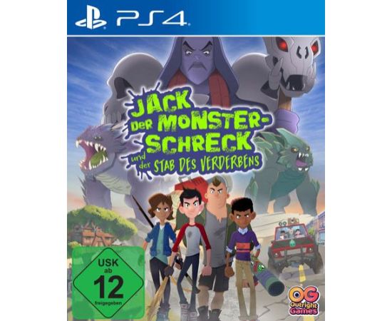 PS4 Jack der Monster-schreck The Last Kids on Earth Playstation 4 video spēle
