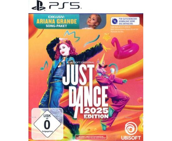 PS5 Just Dance 2025 (code in box) Playstation 5 video spēle