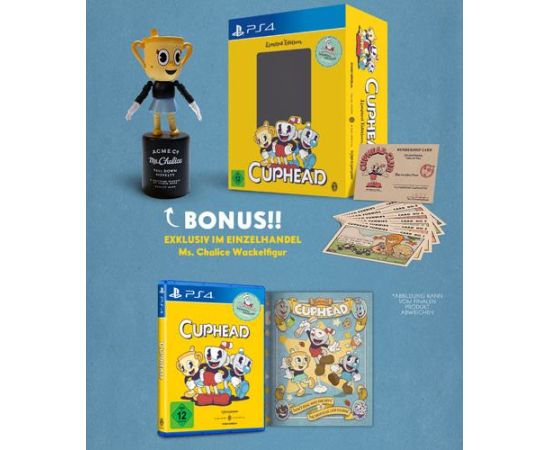 PS4 Cuphead Limited Edition Playstation 4 video spēle
