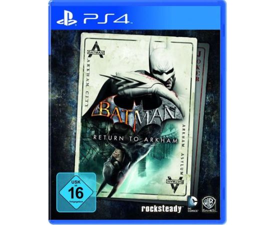 PS4 Batman Return to Arkham (Arkham Asylum & City) Playstation 4 video spēle