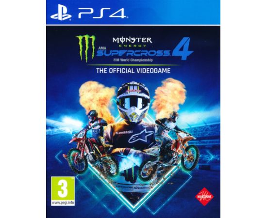 Monster Energy Supercross 4 Playstation 4 (PS4) video spēle