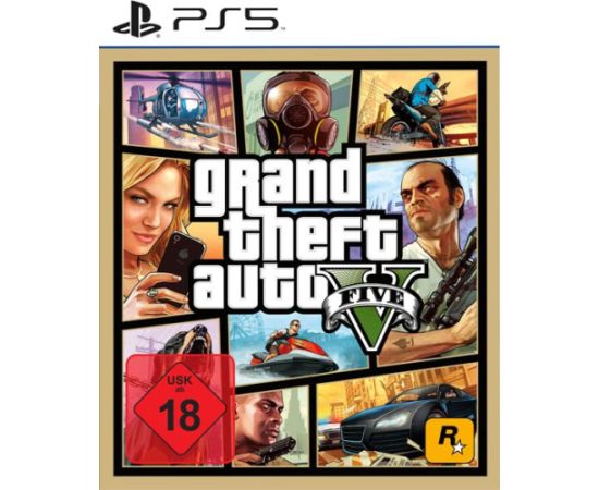 PS5 GTA Grand Theft Auto V (5) Playstation 5 video spēle