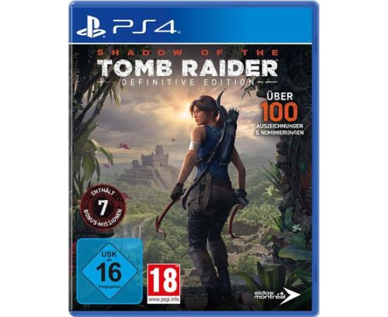 PS4 Shadow of Tomb Raider Definitive Edition Playstation 4 video spēle