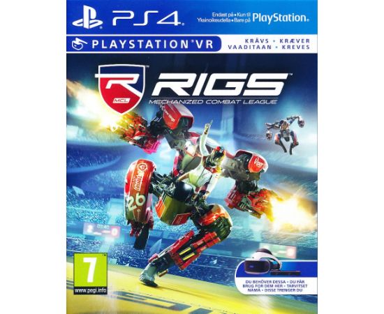 RIGS Mechanized Combat LeagueVR Playstation 4 (PS4) video spēle