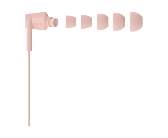Belkin SoundForm Headset Wired In-ear Music/Everyday USB Type-C Pink